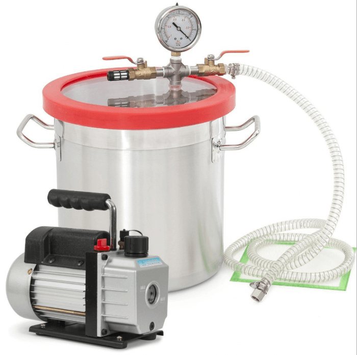 vacuum degassing machine set